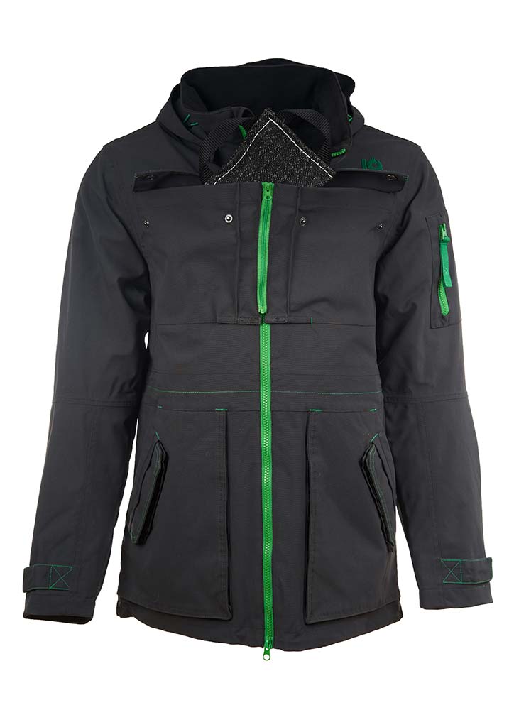 IQ Trainingsjacke - Unisex / patentierte Brusttasche für z.B. Spielzeug