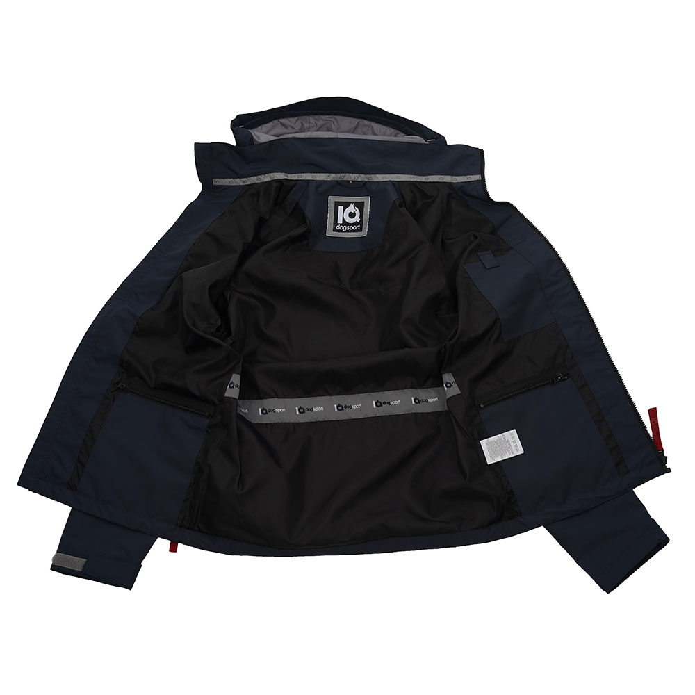 Leichte Jacke für Hundehalter Innensicht