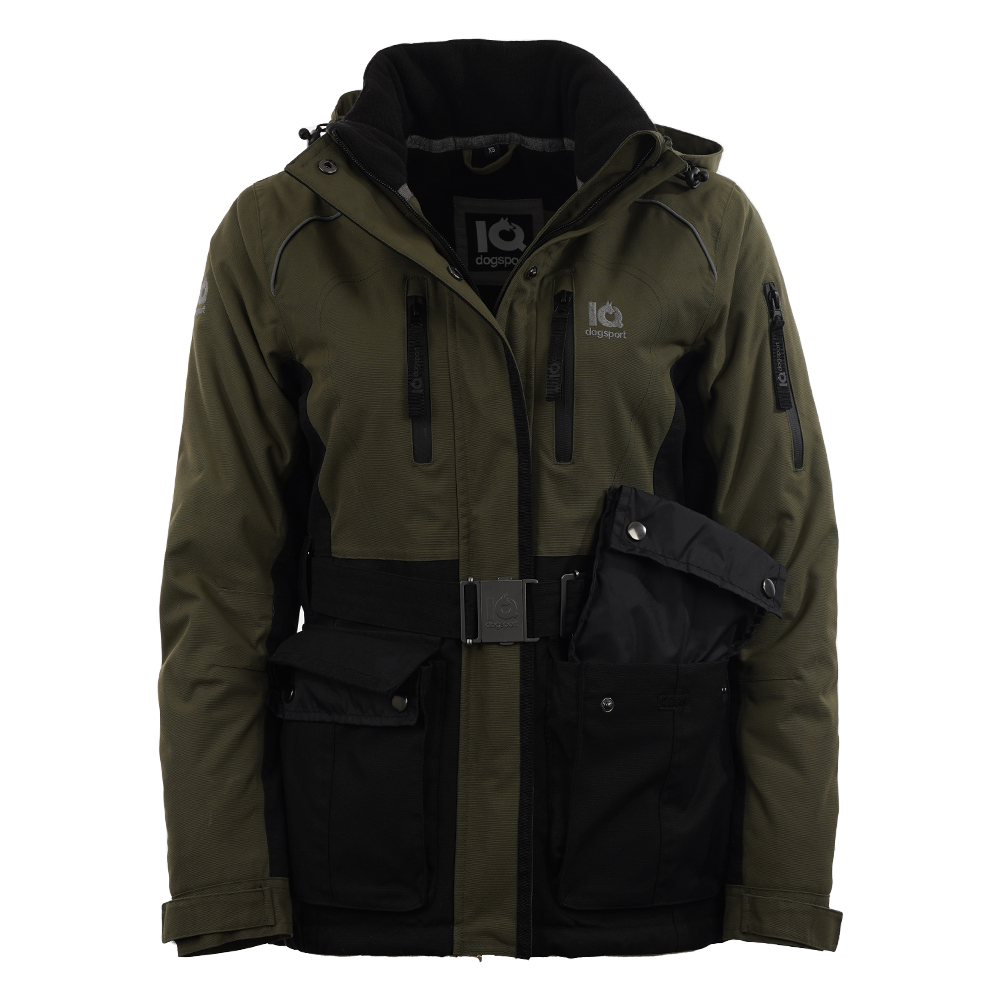 Winterjacke Hundehalter Herausnehmbare Futtertaschen