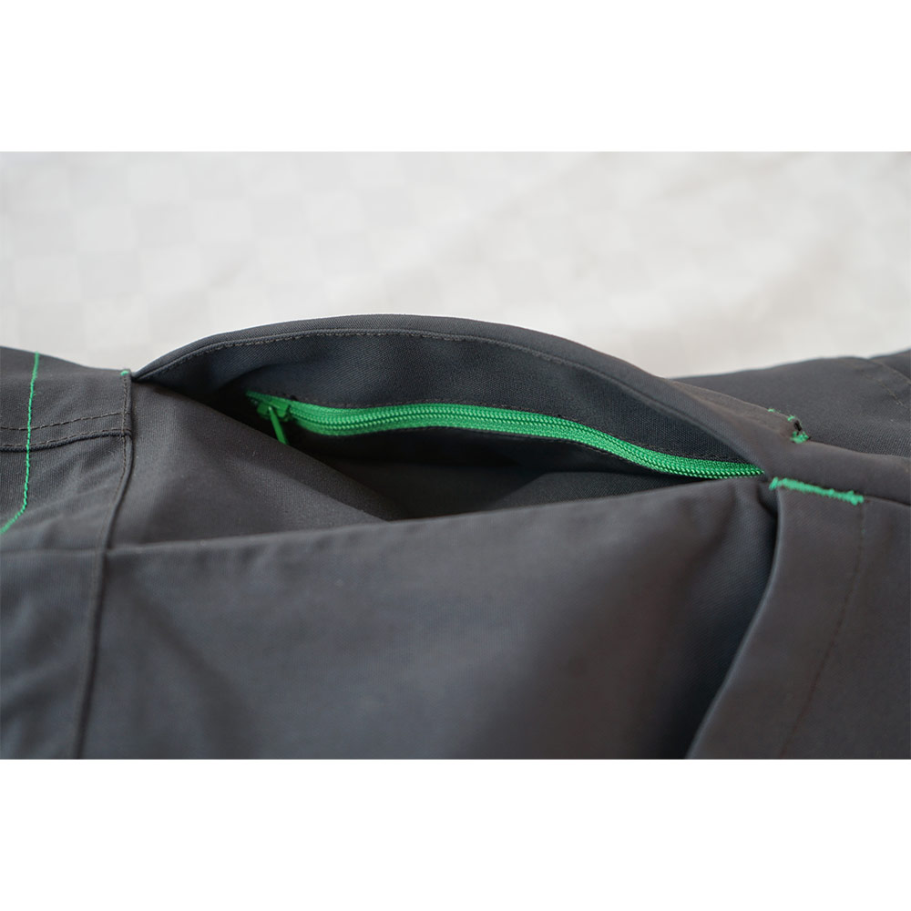 IQ Trainingsjacke - Unisex - spezielle 3 fach Tasche (Futtertasche, Tasche mit Reißverschluss und Tasche mit Futterbeutel